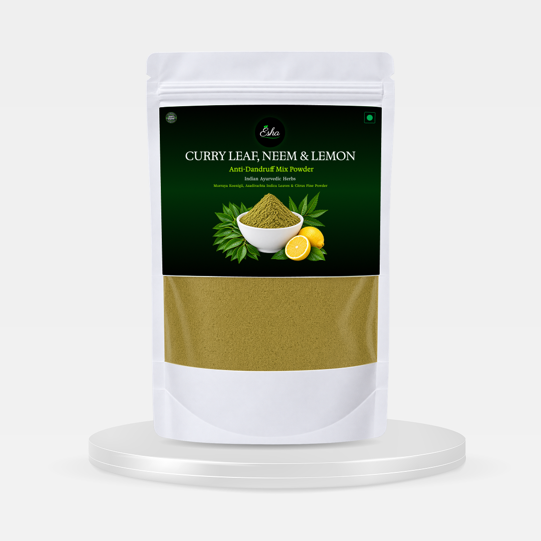 Curry Leaf, Neem & Lemon Anti-Dandruff Powder 150g